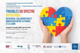 Autism Spectrum Disorders: Research, Collaboration and Innovation between France and Lebanon