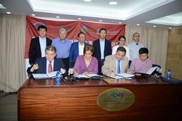 Signature and opening of the "Joint Laboratory of Modern Agriculture and Water Management" 